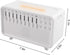 ZUZZEE White Noise Machine Humidifier With Aroma Diffuser And Night Light For Relaxation And Sleep Aid, White