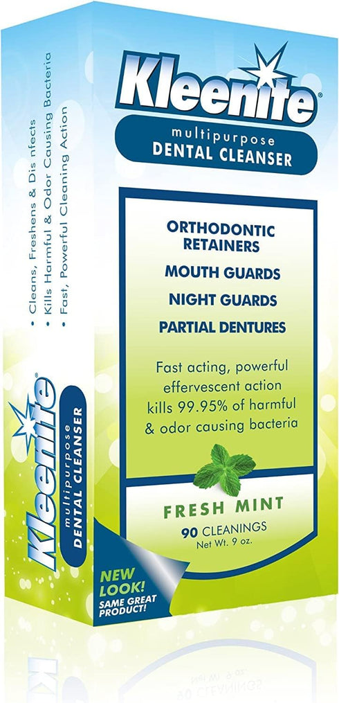 Kleenite Dental Cleanser Fresh Mint, 9 oz (Pack of 3)