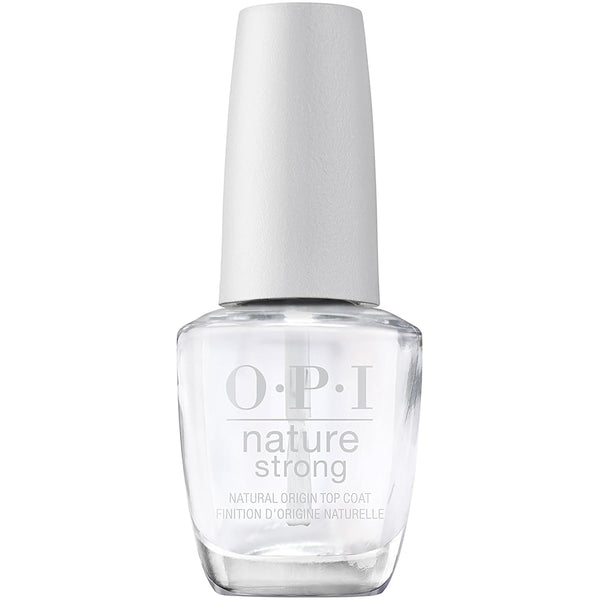 OPI Nature Strong Natural Origin Nail Polish - Clear Gel Like Eco-Friendly Base Coat & Top Coat