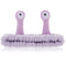 Sibba Face Wash Headband - Purple Snail Headband, Cute Cartoon Coral Fleece for Makeup & Skincare