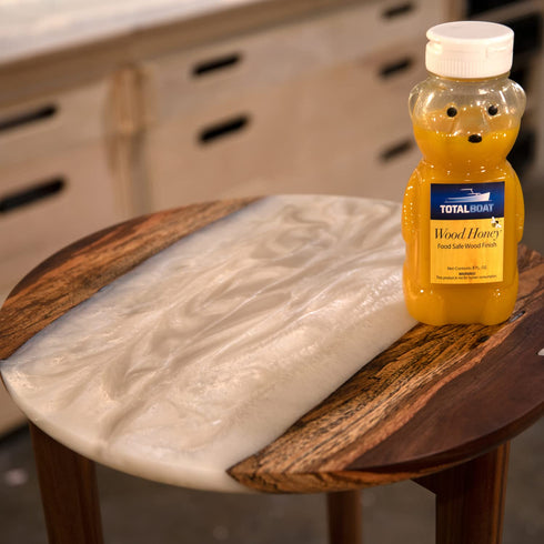 TotalBoat Wood Honey Food Safe Wood Finish for Cutting Boards & Butcher Blocks, 16 oz