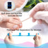 SUNFATT Toe Separators for Women, Washable Soft Gel Spacers for Nail Polish Application, Pedicure Tools