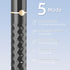 Set, 10 IPX8 2-Minute 42000 5 Seapeoa Sonic Electric Toothbrush Equipped with Brush Heads and Travel Case, Waterproof