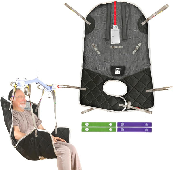 EZ Assistive Easy Fit Full Body Lift Sling,Patient Lift Sling for Transfer,Lift