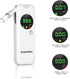 Ketosis Breath Tester, Ketone Meter Breathalyzer with 10pc Mouthpieces (White)