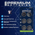 Premium Renata CR2325 Lithium 3V Coin Cell - High Capacity Swiss Engineered Batteries (1 Pack)