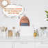 Mini Dustpan and Brush Set, Small Handheld Dust Pan with Broom for Home, Kitchen, Desktop, and Pet Cages (Cute Animal)
