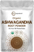 Micro Ingredients Organic Ashwagandha Root Powder - 2 Pound, No Filler, No Additives, Gluten Free, Ayurvedic Herbal