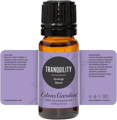 Edens Garden Tranquility Essential Oil Blend, 100% Pure Premium Grade, Natural Aromatherapy, 10 ml (.33 fl oz)