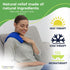 Nature Creation Reusable Microwave Heat Pad, Microwave Heating Pad for Neck & Shoulders, Cold Compress & Hot Pack, Blue