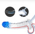 Transparent Bondage Penis Condom with Massage Particles - Men's Enlargement Exercise