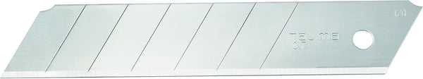 TAJIMA Utility Knives & Blades - 10-Pack 1" Rock Hard Box Cutter Snap Blades, Premium Tempered Steel