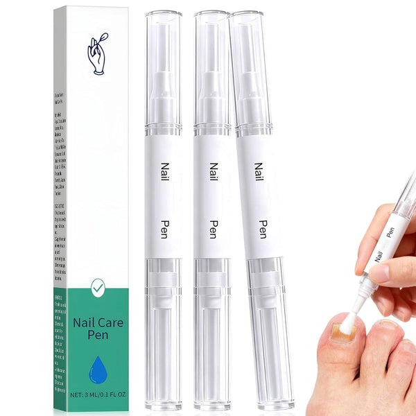 Traboto 3Pcs Nail Fungus Pen, Nail Growth Treatment Repair Serumtwist Pen for Repair
