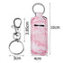 Pengxiaomei 5 Pcs Chapsticks Holder Keychain, Lip Balm Holder for Women, Stocking Stuffers for Lipstick