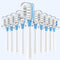 10 Pack Compatible with Laifen Wave Electric Toothbrush Replacement Heads for Gum Care