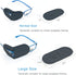 12PCS Medical Eye Patches for Adults Kids, Treat Lazy Eye Amblyopia Strabismus Patch, Glasses, 2 Size