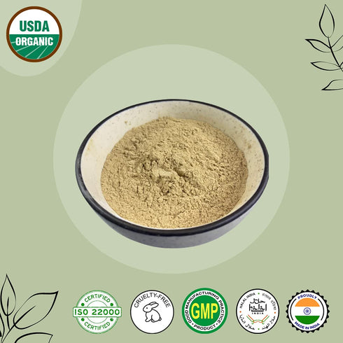 Amla Powder (Amla Fruit Powder) by mi nature| USDA Organic | Amalaki | 100g (3.5 oz) | High in Vitamin C, antioxidants, Energy booster | Hair Growth | Raw,Vegan,Gluten free R