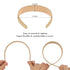 Wecoe Khaki 1.2 Inch Wide Silk Satin Headband, Non-Slip Fashion Solid Hair Band for Women and Girls