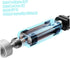SHERCHPRY Waterproof Electric Toothbrush USB Charging Five-Speed Vibration Soft Bristles for Adults and Boys and Girls