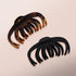 Kitsch Octopus Hair Clips Large Claw Clips for Thick & Thin Hair 2pcs Black & Tortoise