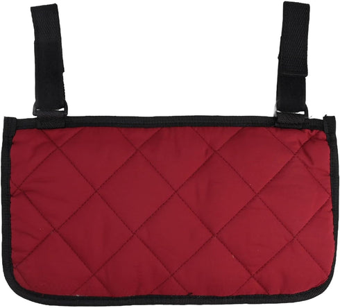 Shophubio Compact Side Bag Wheelchairs And Folding Chairs Store Small Items Effortlessly, Improve Accessibility(red)