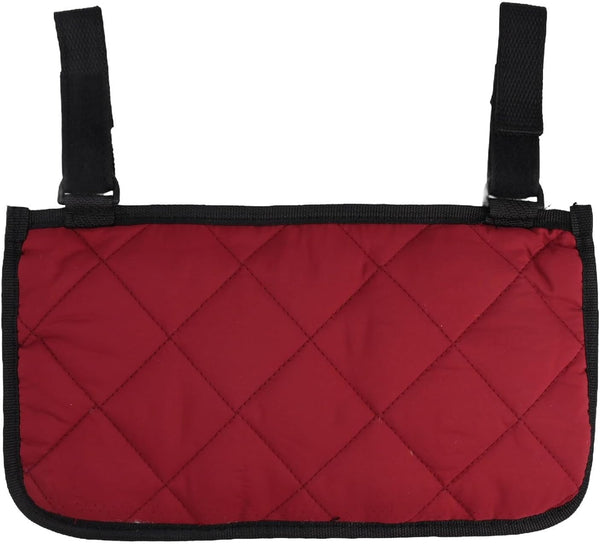 Shophubio Compact Side Bag Wheelchairs And Folding Chairs Store Small Items Effortlessly, Improve Accessibility(red)