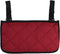 Shophubio Compact Side Bag Wheelchairs And Folding Chairs Store Small Items Effortlessly, Improve Accessibility(red)