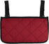 Shophubio Compact Side Bag Wheelchairs And Folding Chairs Store Small Items Effortlessly, Improve Accessibility(red)