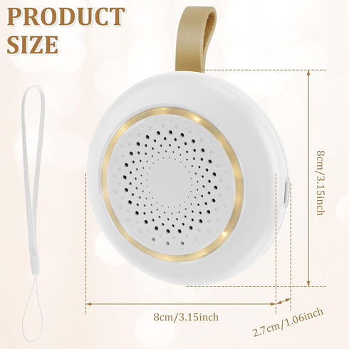 kaimenhong 24 Portable Sound Machine for Baby, White Noise Machine, Soothing Sound, Adjustable Brightness, Sound