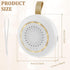kaimenhong 24 Portable Sound Machine for Baby, White Noise Machine, Soothing Sound, Adjustable Brightness, Sound