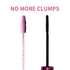 CHEFBEE 100PCS Disposable Eyelash Brush, Light Pink Mascara Wands Applicators Kits for Eyelash Extensions and Eyebrow