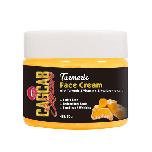 Can A Girl Catch A Break Turmeric Face Cream with Vitamin C & Hyaluronic Acid