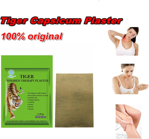 KONGDY 100 Patches Pain Hot Patch for Back/Neck/Knee Joints Pain (10 Bags)