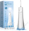 Cordless Water Dental Flosser: Professional Oral Irrigator with LED Display, 5 Modes, 300ML Tank, IPX7 Waterproof