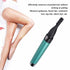 Yinhing Electric Eyebrow Trimmer,Portable Facial Hair Remover Trimmer Painless Shaver Kit for Women Men Lips Armpit Leg Body,Battery Operated (Green)