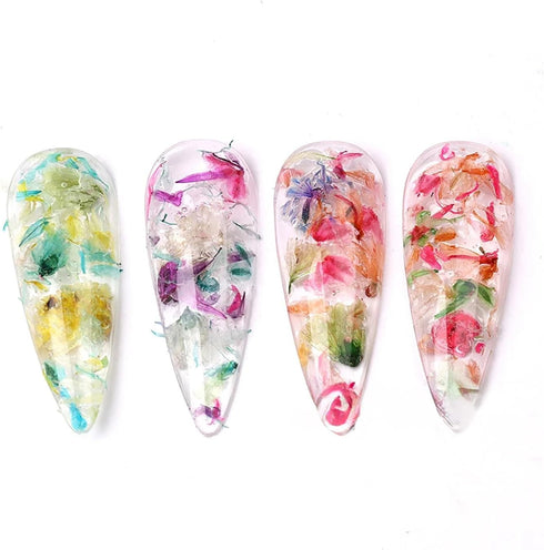 3 Boxes Mini Dry Flowers, Tiny Dried Flowers for Nails Crafts and DIY Resin Mold Jewelry Making