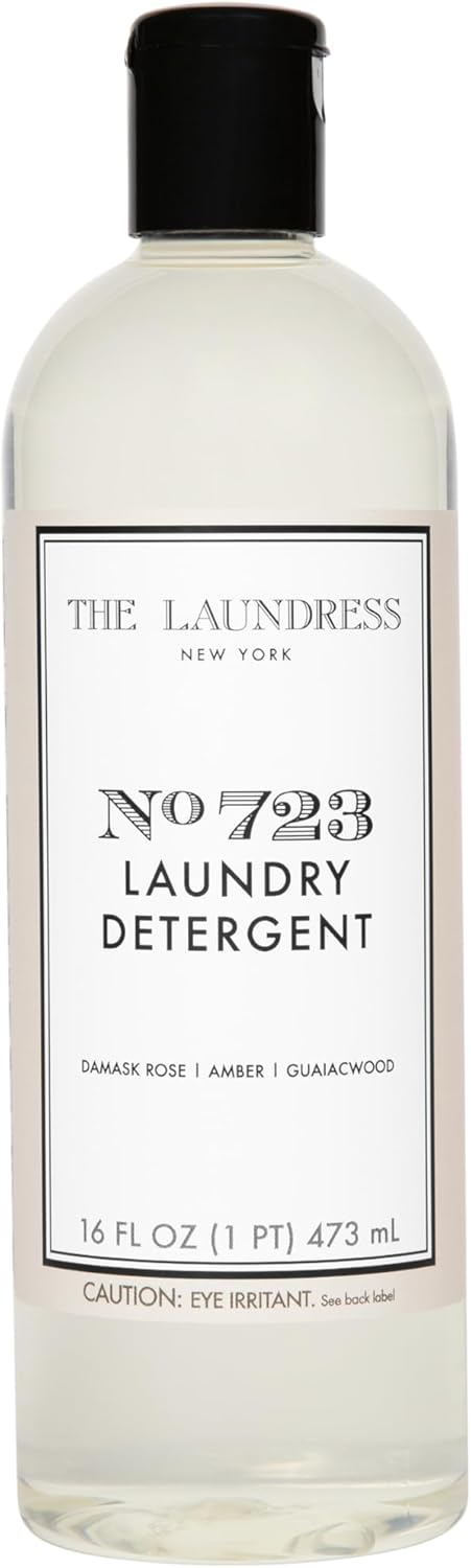 The Laundress No. 723 Laundry Detergent, 16 oz, Rose Inspired Scent, Tough on Stains
