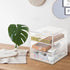 Makeup Drawer Organizer Box with 3 Drawers - Acrylic Cosmetic Display Case for Vanity Storage