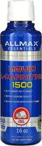ALLMAX Nutrition Liquid L-Carnitine 1500, Fruit Punch, 16 oz (473 ml)