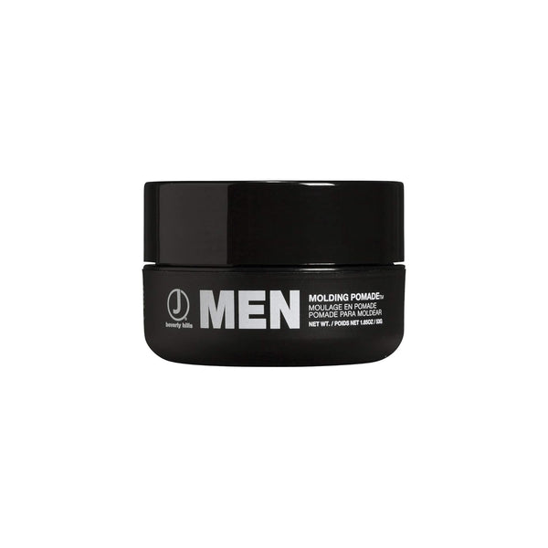 J Beverly Hills Men's Molding Pomade - Aloe Vera for Smooth Finish, 2 Oz