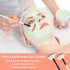 4 Pcs Facial Brushes Fan Mask Brushes, Soft Facial Applicator Tools for Peel Glycolic Mask Makeup