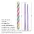 Waterproof Eyeliner Pencil, Long-lasting Light-purple Eyeliner, High-Pigmented Colorful Pen for Women