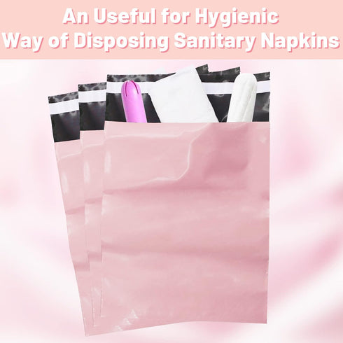 Feminine Sanitary Disposal Bags, 100Pcs Personal Leakproof Bags for Tampons, Pads, Napkins, Panty Liners