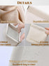 Small Makeup Bag for Women, PU Leather Travel Makeup Pouch with Zipper, Cosmetic Bag for Purse (Brown)