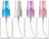 SINIDE Spray Bottles 30 ml/1 oz, 4 Pack Clear Empty Fine Mist Plastic Mini Travel Bottles for Perfume, Liquids