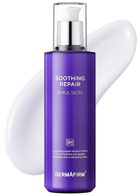 Soothing Repair Korean Emulsion Cream R4, 6.76 fl oz, Daily Moisturizer with Eucalyptus, Peptide, and Collagen