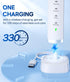 Bymore Electric Toothbrush for Adults, Travel Sonic with 8 Replacement Heads, 5 Modes, 330 Days Charge