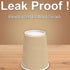 Luckypack Cups_12 oz 100 pcs,12oz Hot Paper Disposable Insulated Corrugated Sleeve Ripple Wall Paper Cup Cups