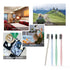 DR PERFECT Prepasted Wheat Charcoal Toothbrush - Individually Wrapped with Sealed Paper Bag, Pack of 144