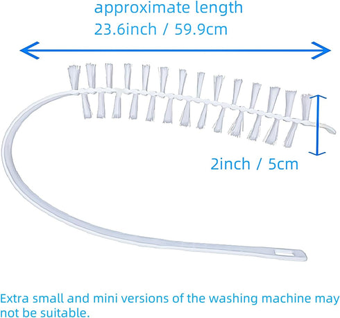 4Pcs Washing Machine Cleaning Brush Set, Front Load Washer Cleaner Tools for Drum and Load Washer